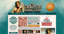 Desktop Screenshot of charliehodgeshow.com